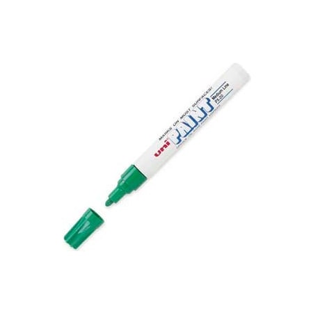 Sanford Sanford  Uni Paint Marker, Oil-Based, Medium, Green Ink 63604